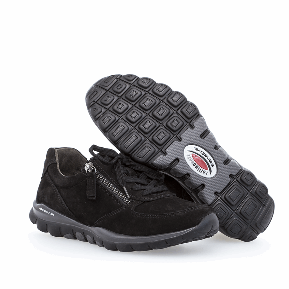 Roulant Soft Trainer Gabor | Noir Exclusif